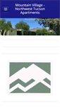 Mobile Screenshot of mountainvillagetucson.com